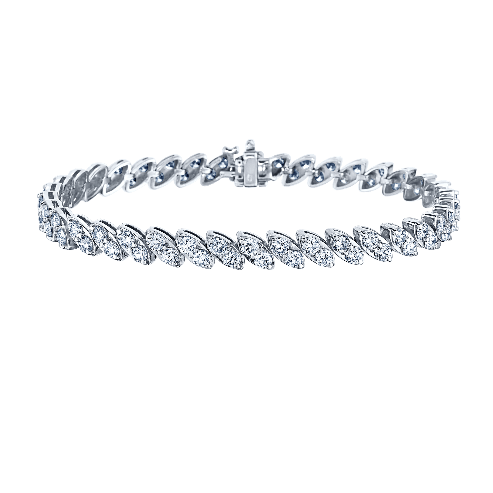 8C TW Diamond Veneer Cubic Zirconia 14K Bracelet. 635TBH4QK – DiamondVeneer  Fashion