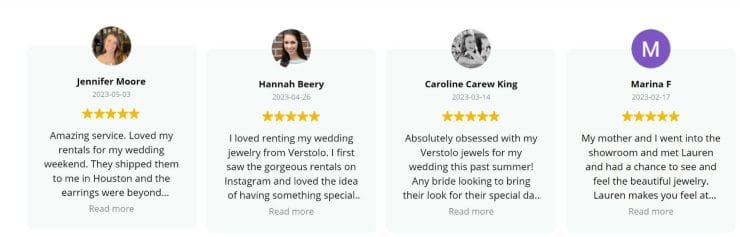 online jewelry rental reviews verstolo